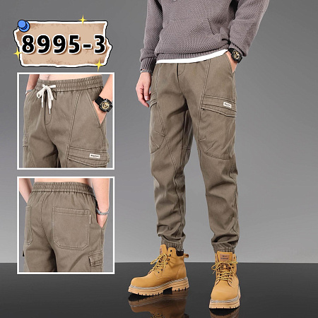 Джинсы God Baron 8995-3 brown - делук