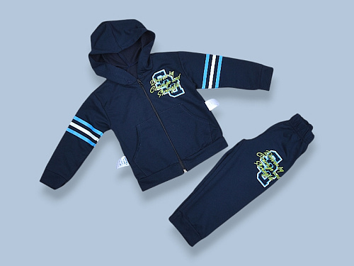 Костюм Спорт Kir15 187-28 d.blue - делук