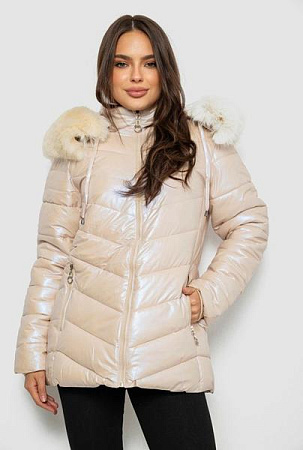 Куртка Seven Group 26-611 beige - делук