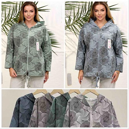 Ветровка Lola 1002 l.grey - делук