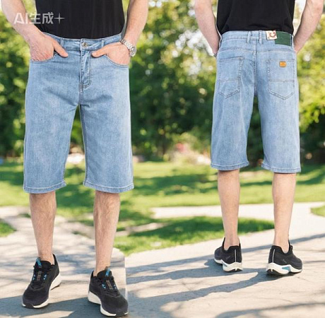 Шорты Lili 19202 l.blue - делук