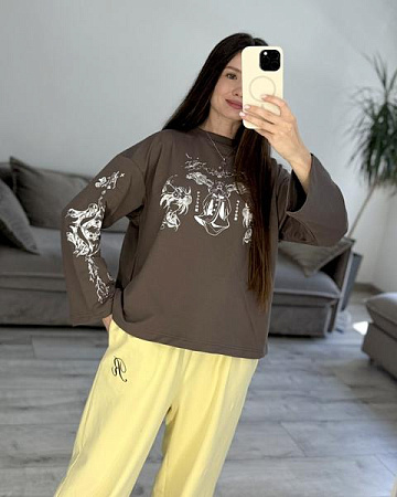 Свитер S.Style 94-1 brown - делук