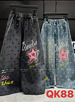 Джинсы Meloria QK88 l.blue - делук