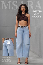 Джинсы Jeans Club BG1770 l.blue - делук