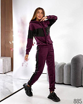 Костюм Спорт Loren 885 wine - делук