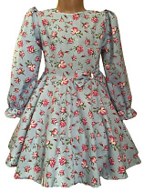 Платье Safi S17 l.blue - делук