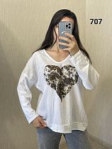 Свитер Fsn 707 white - делук