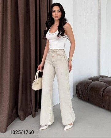 Джинсы Jeans Style 1025-1760 beige - делук