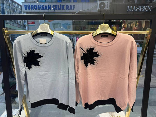 Свитер Julia JL859 peach - делук