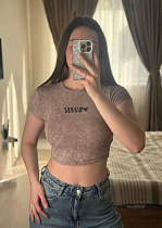 Топ Arina M02 brown - делук