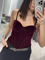 Корсет Comod 6030 wine - делук