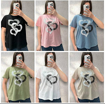 Футболка Levisha 25070 beige - делук