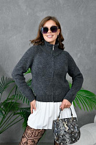 Кофта Style Nadezhda SN114 d.grey - делук