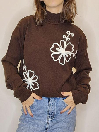 Свитер Kosta 76168 brown - делук