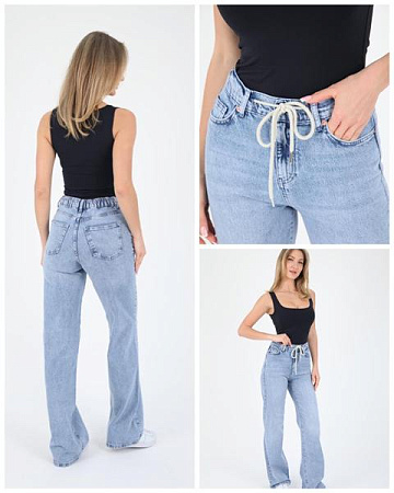 Джинсы Maxim Jeans 3338 l.blue - делук