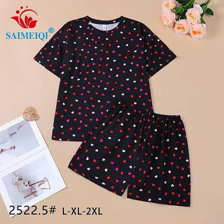 Пижама Estima 2522-5 black - делук