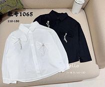 Блузка Delfinka 1065 white - делук