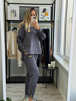 Костюм Спорт Alisa Brand 5494 grey - делук