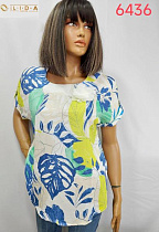Футболка Lida 6436 blue - делук