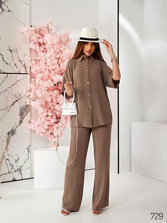 Костюм Loren 729 brown - делук
