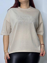 Футболка Kosta A111 l.beige - делук