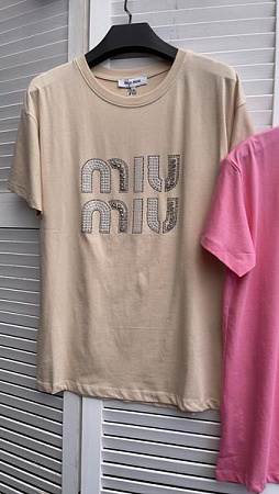 Футболка Karon KR44 beige - делук