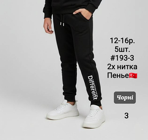 Штаны Спорт Amz 193-3 black - делук