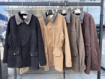 Куртка Oukali 24317 beige - делук