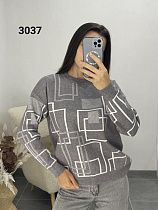 Свитер Fsn 3037 d.grey - делук