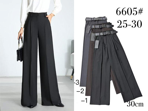 Штаны Style Nadezhda 6605-3 grey - делук