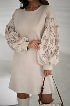 Платье Alisa Brand 7562 l.beige - делук