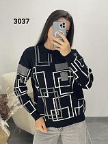 Свитер Fsn 3037 navy - делук