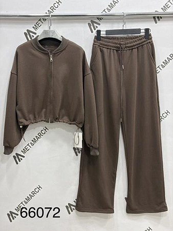 Костюм Спорт Met&March 66072 brown - делук
