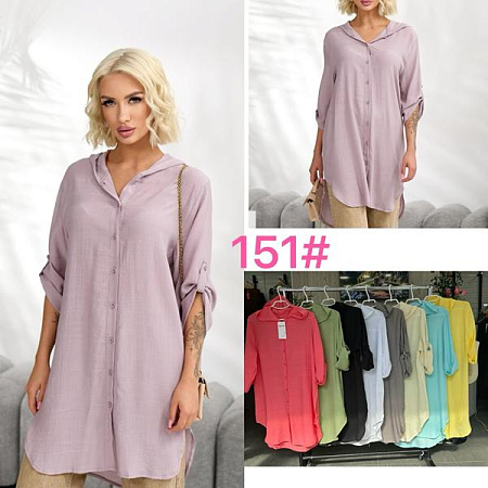 Рубашка Style Nadezhda 151 black - делук