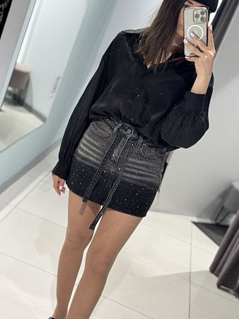 Юбка Comod 81008 black - делук