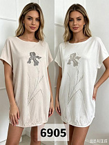 Туника Gertie 6905 white - делук