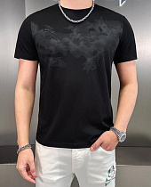 Футболка F.T.H F1303 black - делук