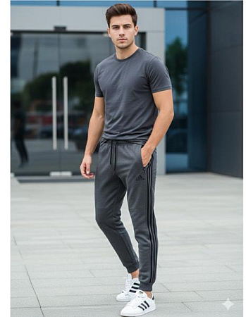 Штаны Спорт Style M.Clothes SM26 grey - делук