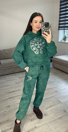 Костюм Спорт S.Style 309 green - делук