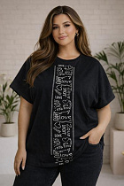 Футболка Arina 135 black - делук