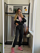 Костюм Спорт Alisa Brand 5838 black - делук
