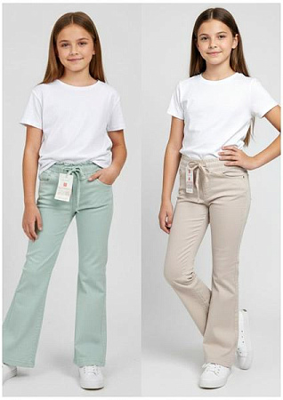 Джинсы Dino DN194 beige - делук