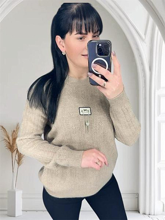 Свитер Levisha 25415 d.beige - делук