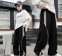 Штаны Спорт Farbique 228 black - делук