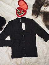 Кардиган Liza Brend 3135 black - делук