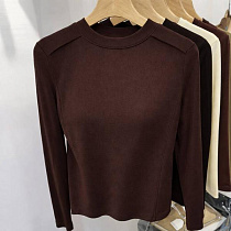 Свитер Femzone 1172 brown - делук