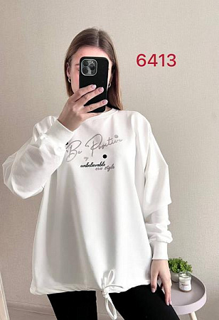 Свитер Fsn 6413 white - делук