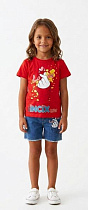 Футболка Malibu2 3965 red - делук