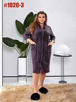 Халат Romeo Life 1020-3 d.grey - делук