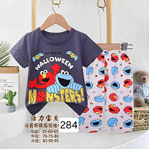 Пижама Фунтик 284-1 d.grey - делук